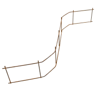 Schlangenabstandshalter 16 cm 2 m