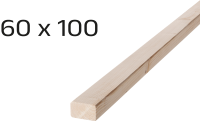 KVH NSI 60x100mm 5,0m Fichte Konstruktionsvollholz
