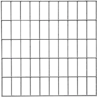 Gabionengitter ZnAlu 4,5mm,  500x500mm MW 100x50mm