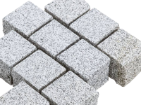 Granit Pflaster grau 5x5x5 cm (Kiste) Oberfläche gesägt und feingestockt