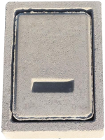 Kamintür Beton PA IV geprüft Außenmaß: 19,5 x 27,5 cm