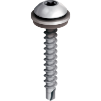 Edelst. Bohrs. JT3-FR-2- 4,9x35 E11 mit Flach-Rund-Kopf