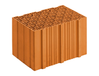 Unipor W09 Planziegel 36,5-Halbanfänger 128 x 365 x 249 mm 6DF