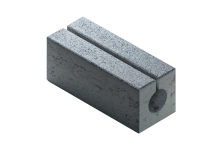 Huber Schlitzrinnenstein Betongrau 49,8 x 20,0 x 20,0 cm