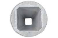 Schalrohr Viereck 200x200mm Länge: 3,0m