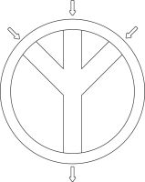 Schachtboden DN1000x650 (4 Anschlüsse) 3x Zuläufe DN150 (10,12,2 Uhr) Typ 12