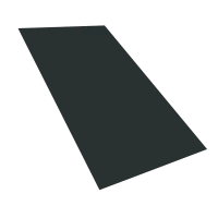 Stahl Glattblech 0,63 Anthrazitgr. Maß: 1.250 x 2.000 x 0,63mm